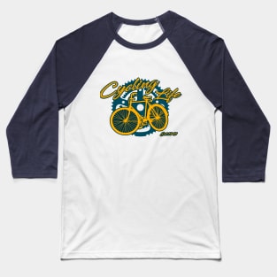 Cycling Life Est. 1945 vintage design Baseball T-Shirt